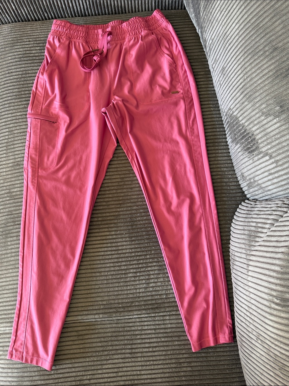 Cherokee Women's Mid Rise Tapered Leg Drawstring Scrub Pant